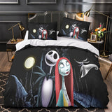 The Nightmare Before Christmas Bedding Set Pattern Quilt Cover Without Filler
