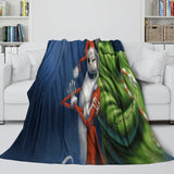 The Nightmare Before Christmas Blanket Flannel Fleece Throw Room Decoration