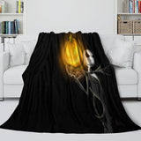 The Nightmare Before Christmas Blanket Flannel Fleece Throw Room Decoration