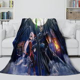 The Nightmare Before Christmas Blanket Flannel Fleece Throw Room Decoration