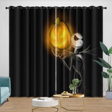 The Nightmare Before Christmas Curtains Pattern Blackout Window Drapes