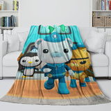 The Octonauts Blanket Flannel Throw Room Decoration