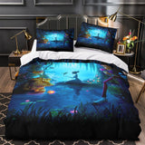 The Princess and the Frog Bedding Set Pattern Quilt Cover Without Filler