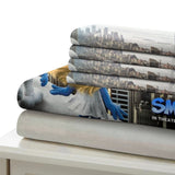 The Smurfs Bedding Set Quilt Duvet Cover Without Filler