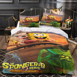 The SpongeBob Movie Search for SquarePants Duvet Cover Bedding Set Without Filler