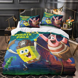 The SpongeBob Movie Search for SquarePants Duvet Cover Bedding Set Without Filler