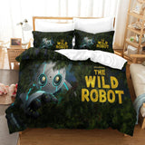 The Wild Robot Bedding Set Pattern Quilt Cover Without Filler