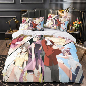 The World God Only Knows Bedding Set Pattern Quilt Cover Without Filler
