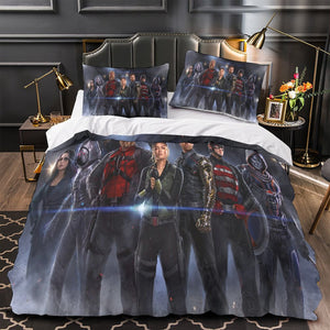 Thunderbolts Bedding Set Quilt Duvet Cover Without Filler