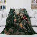 Thunderbolts Pattern Blanket Flannel Throw Room Decoration
