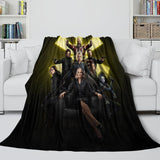 Thunderbolts Pattern Blanket Flannel Throw Room Decoration
