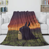 Tonari no Totoro Blanket Flannel Throw Room Decoration