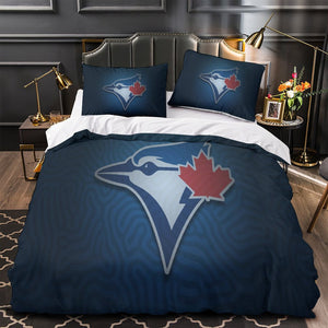 Toronto Blue Jays Bedding Set Quilt Cover Without Filler