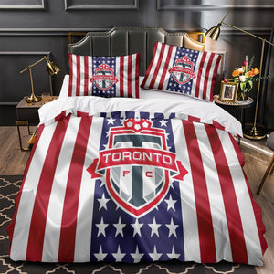 Toronto FC Bedding Set Duvet Cover Without Filler