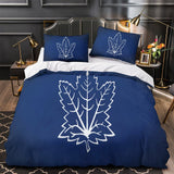 Toronto Maple Leafs Bedding Set Quilt Duvet Cover Without Filler