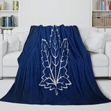 Toronto Maple Leafs Blanket Flannel Throw Kids Room Decoration
