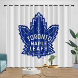 Toronto Maple Leafs Curtains Blackout Window Drapes Room Decoration