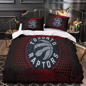 Toronto Raptors Bedding Set Duvet Cover Without Filler