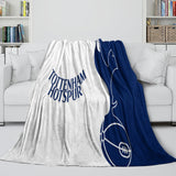 Tottenham Hotspur F.C Blanket Flannel Fleece Room Decoration