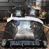 Transformers Duvet Cover Pattern Bedding Set Without Filler