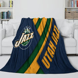 Utah Jazz Blanket Flannel Fleece Throw Room Decoration