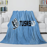 Utah Mammoth Blanket Flannel Throw Kids Room Decoration