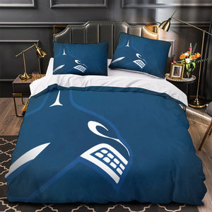 Vancouver Canucks Bedding Set Quilt Duvet Cover Without Filler
