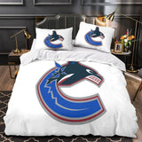 Vancouver Canucks Bedding Set Quilt Duvet Cover Without Filler