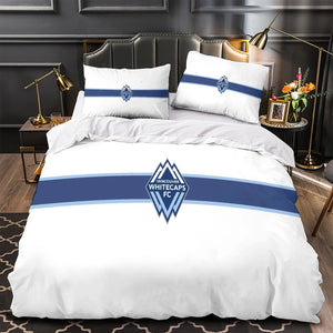 Vancouver Whitecaps FC Bedding Set Duvet Cover Without Filler
