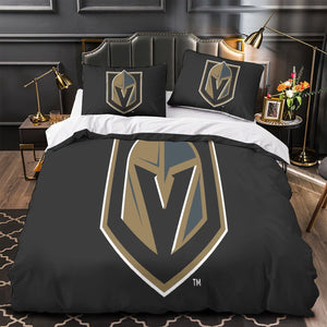 Vegas Golden Knights Bedding Set Quilt Duvet Cover Without Filler