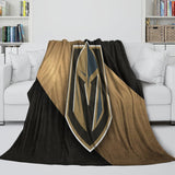 Vegas Golden Knights Blanket Flannel Throw Kids Room Decoration
