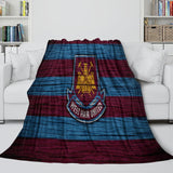West Ham United Blanket Flannel Fleece Throw Room Decoration