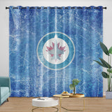Winnipeg Jets Curtains Blackout Window Drapes Room Decoration