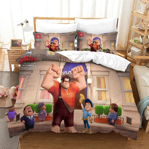 Wreck-It Ralph Duvet Cover Bedding Set Without Filler