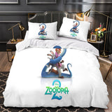 Zootopia 2 Duvet Cover Bedding Set Without Filler