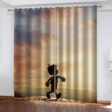 2022 Pinocchio Curtains Blackout Window Drapes