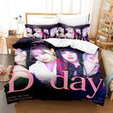 3-Piece Blackpink Cosplay Bedding Set Duvet Cover Sets Bed Sheets - EBuycos