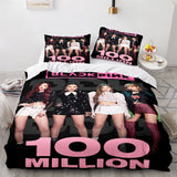 Blackpink Cosplay Bedding Set Quilt Cover Without Filler