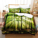 3-Piece Coastal Beach Theme Bedding Sets Duvet Cover Set Bed Sheets - EBuycos