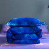 3-Piece Galaxy Sky Bedding Set Duvet Covers Comforter Bed Sheets - EBuycos