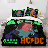 AC DC Cosplay 3 Piece Bedding Set Duvet Covers Comforter Bed Sheets - EBuycos