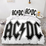 AC DC Cosplay 3 Piece Bedding Set Duvet Covers Comforter Bed Sheets - EBuycos