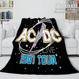 ACDC Orchestra Flannel Fleece Blanket - EBuycos