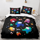 Among Us PatternCosplay Bedding Sets Quilt Cover