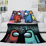 Among Us Soft Flannel Blanket Fleece Throw Blanket Bedding Sets - EBuycos