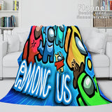 Among Us Soft Flannel Blanket Fleece Throw Blanket Bedding Sets - EBuycos