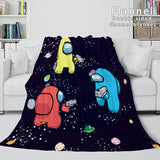 Among Us Soft Flannel Blanket Fleece Throw Blanket Bedding Sets - EBuycos