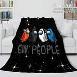 Among Us Soft Flannel Blanket Fleece Throw Blanket Bedding Sets - EBuycos