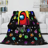 Among Us Soft Flannel Blanket Fleece Throw Blanket Bedding Sets - EBuycos