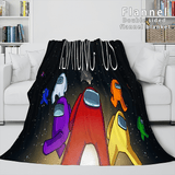 Among Us Soft Flannel Blanket Fleece Throw Blanket Bedding Sets - EBuycos